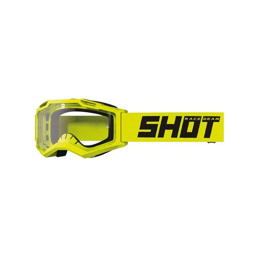 Goggle Shot Rocket Kid 2.0 Solid Neon Yellow Glossy