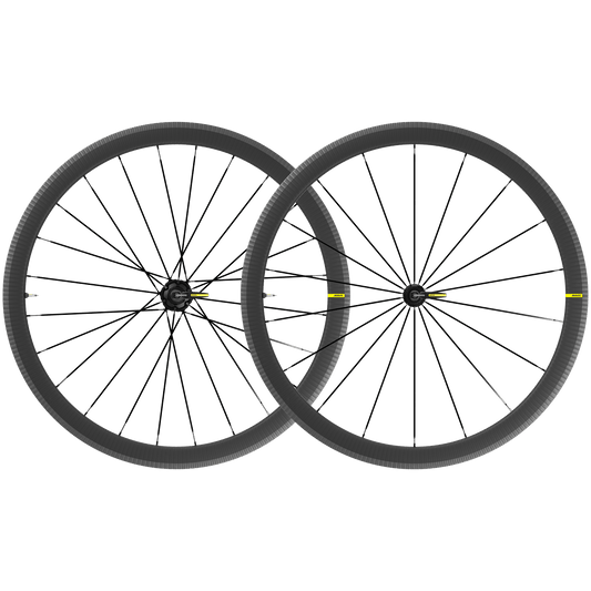 Paar MAVIC COSMIC SL 40 Laufräder 