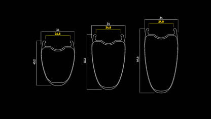 MAVIC COMETE 65 Tubeless Ready Hinterrad (Center Lock)