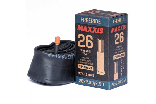 MAXXIS FREERIDE 26x2.20/2.50 Schrader 32mm Schlauch Schwarz