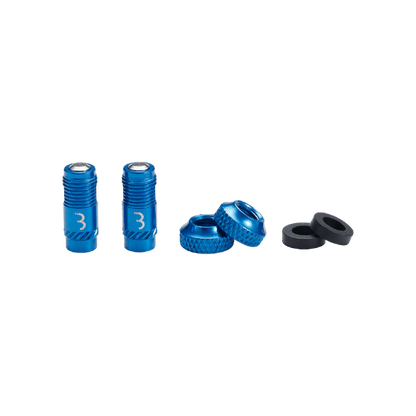 Ventilkappen BBB CORE CAP Blau (x2)