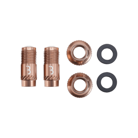 ventilkappen mountainbike Ventilkappen BBB CORE CAP Bronze (x2) – Probikeshop
