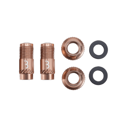Ventilkappen BBB CORE CAP Bronze (x2)