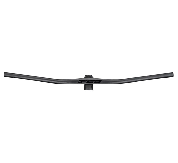 Integrierter Lenker FSA KFX SIC Carbon Flat 65mm x 780mm Carbon