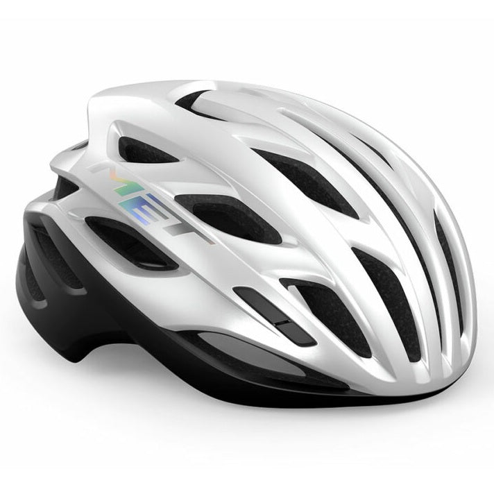 Rennradhelm MET Estro Mips Weiß Holographisch Matt/Glänzend