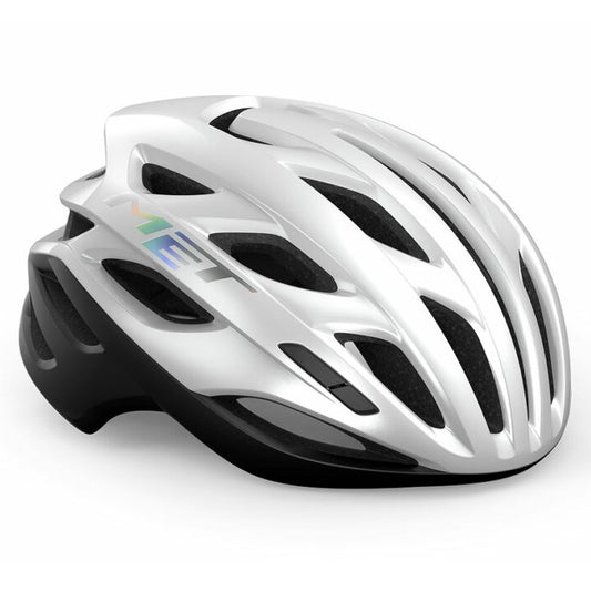 MET ESTRO MIPS Rennradhelm Holografisch Weiß Matt/Glänzend