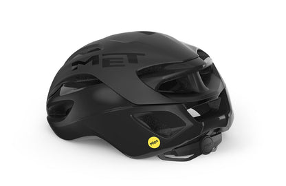 Rennradhelm MET RIVALE MIPS Schwarz Matt Glossy