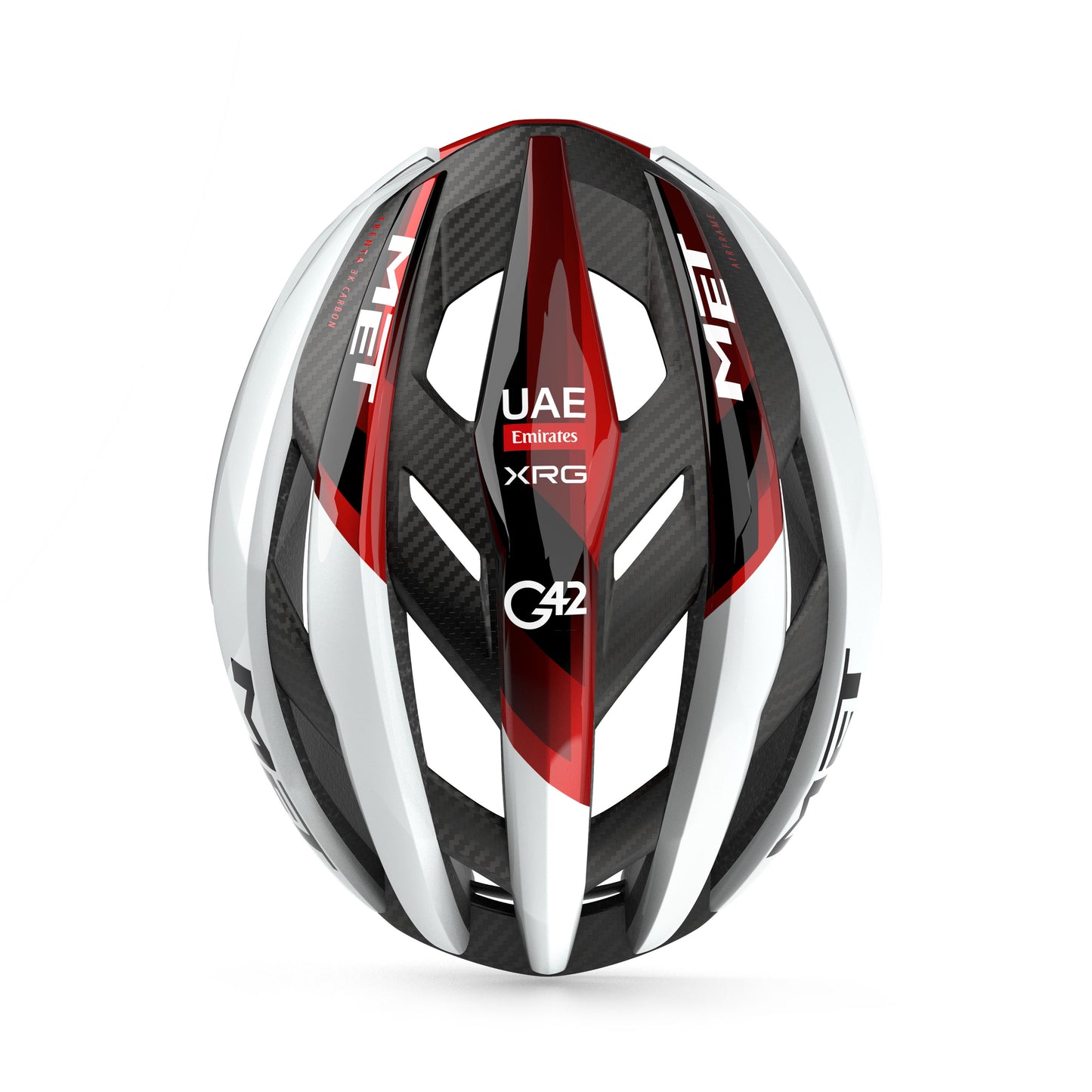Helm MET TRENTA 3K CARBON UAE TEAM EMIRATES -XRG 2026 Weiß
