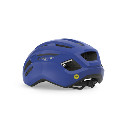 Rennradhelm MET VINCI MIPS Luminous Blau glänzend