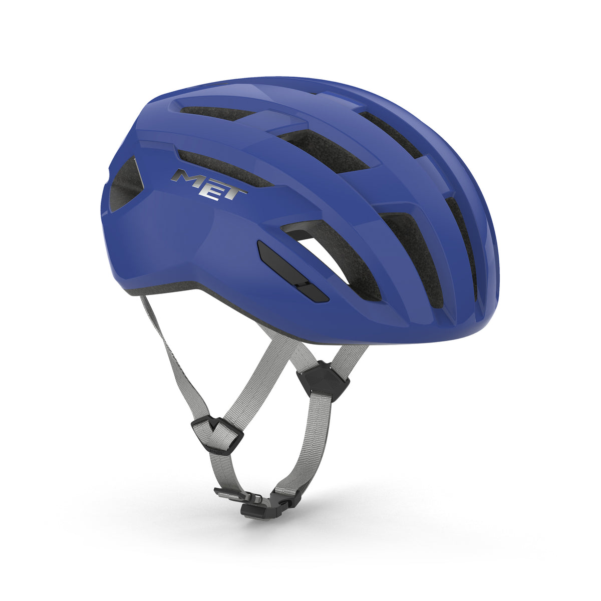 Rennradhelm MET VINCI MIPS Luminous Blau glänzend