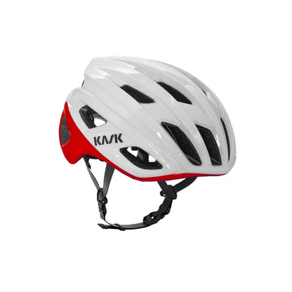 Rennradhelm KASK MOJITO CUBED BICOLOR Weiß/Rot