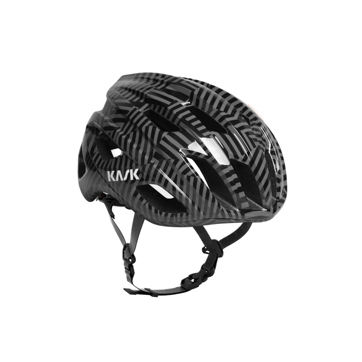 Straßenhelm KASK MOJITO CUBED CAMO Schwarz/Grau