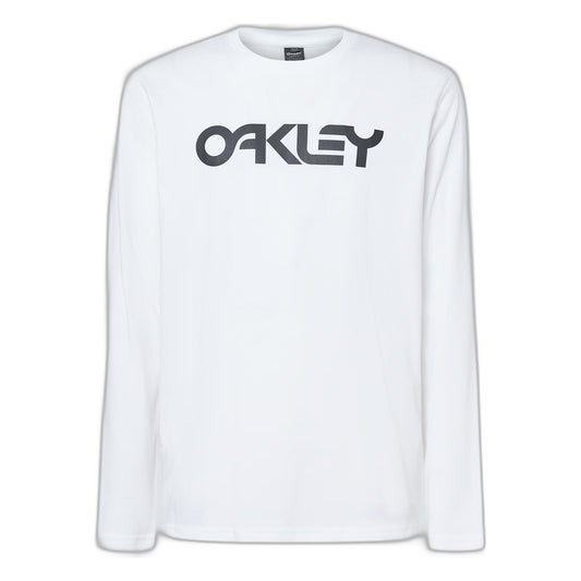 T-Shirt OAKLEY MARK II 2.0 Lange Ärmel Weiß/Schwarz