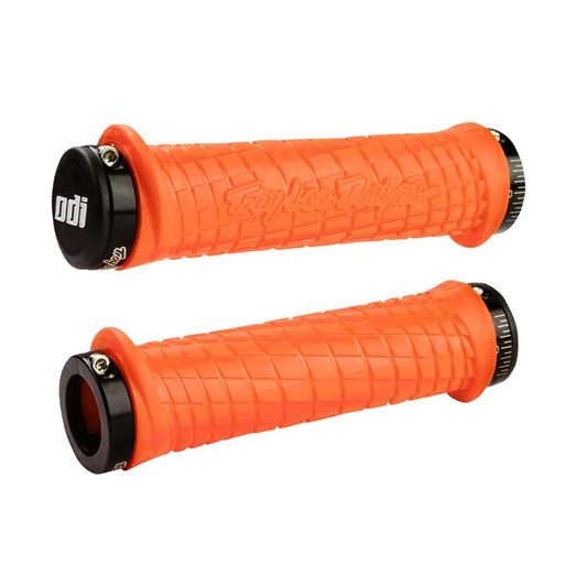 ODI TROY LEE DESIGNS Lock-On 130 mm Orange Grips