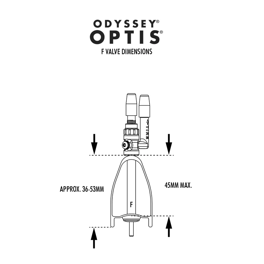 Pannenschutz-Insert ODYSSEY Optis Insert 700x25/30 mit Doppelventil