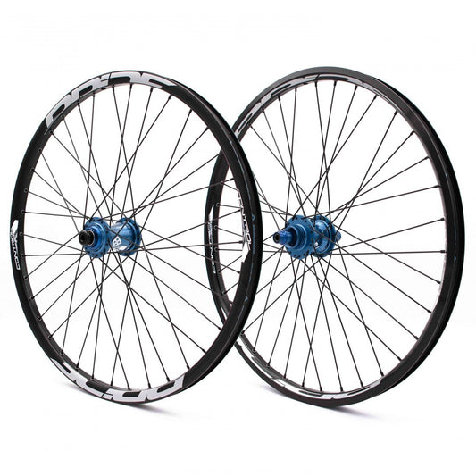 Laufradsatz PRIDE 24" (507mm) Control V1 V-Brake/Disc Achsen 20/10mm Blau