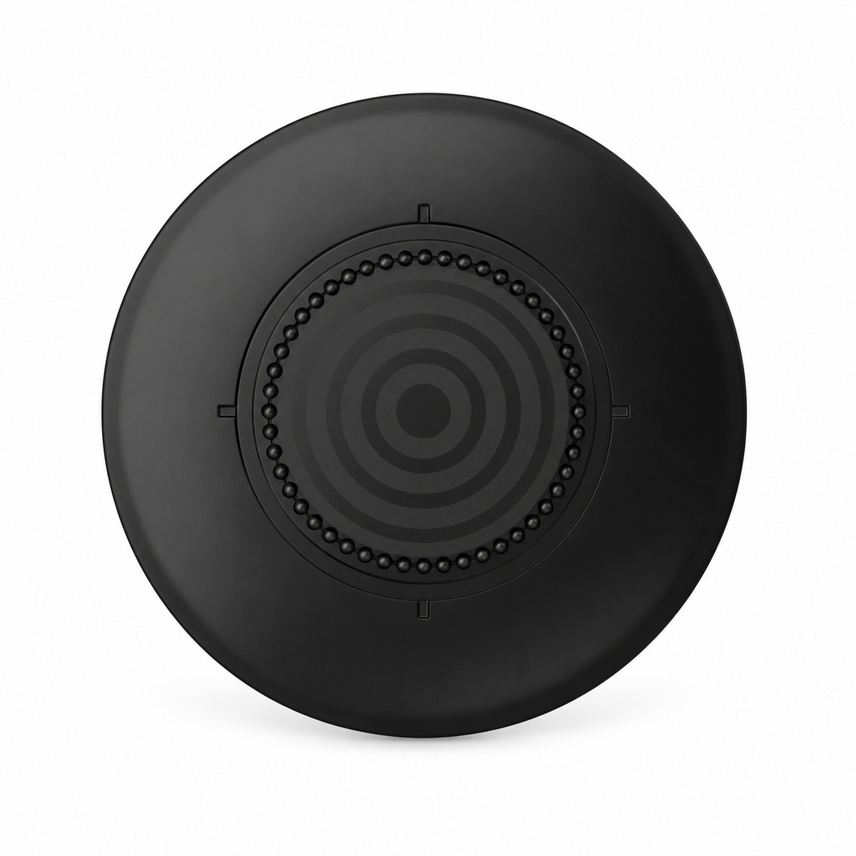 FIDLOCK VACUUM Klebepad für Smartphones, universell, schwarz — Produktansicht auf weißem Hintergrund