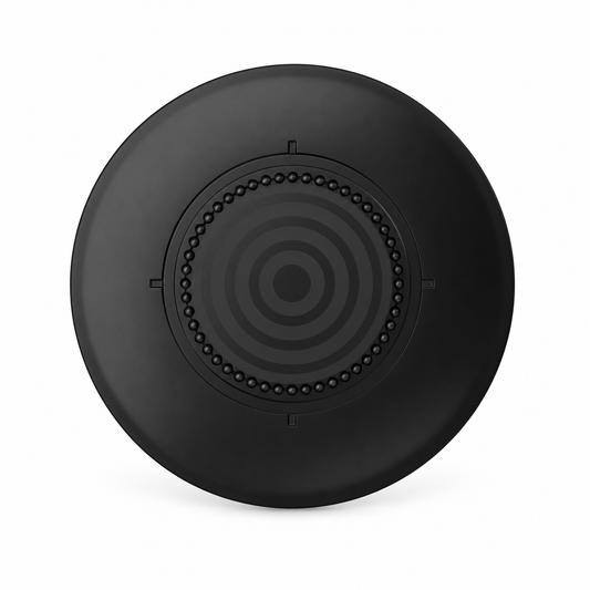 FIDLOCK VACUUM Klebepad für Smartphones, universell, schwarz — Produktansicht auf weißem Hintergrund
