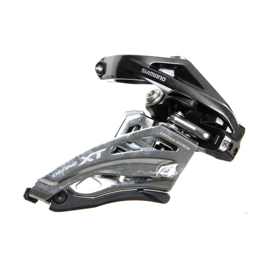 SHIMANO XT Umwerfer FD-M8020-H, 11-fach — Ansicht 1 auf weißem Hintergrund