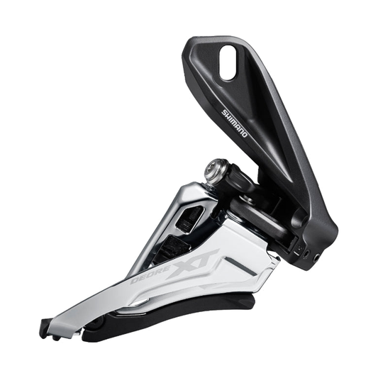 SHIMANO XT Umwerfer FD-M8100-D, 12-fach — Ansicht 1 auf weißem Hintergrund