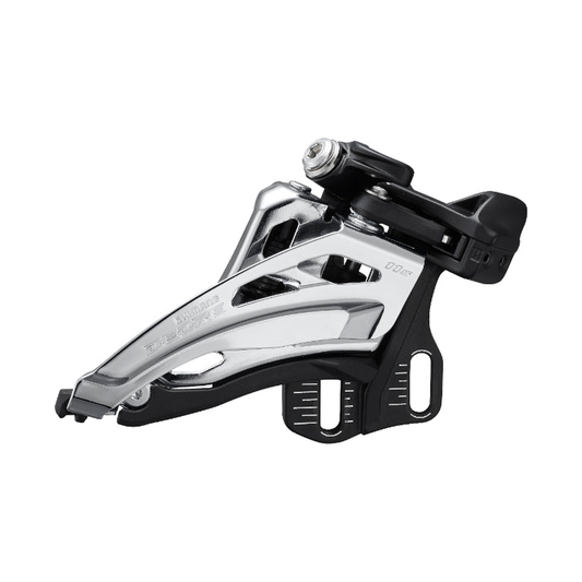 SHIMANO DEORE Umwerfer FD-M5100-E, 11-fach — Ansicht 1 auf weißem Hintergrund