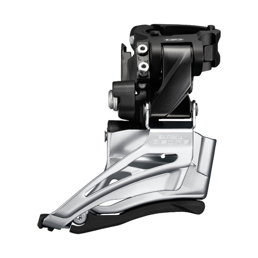 SHIMANO DEORE Umwerfer FD-M6025-H, 10-fach — Ansicht 1 auf weißem Hintergrund