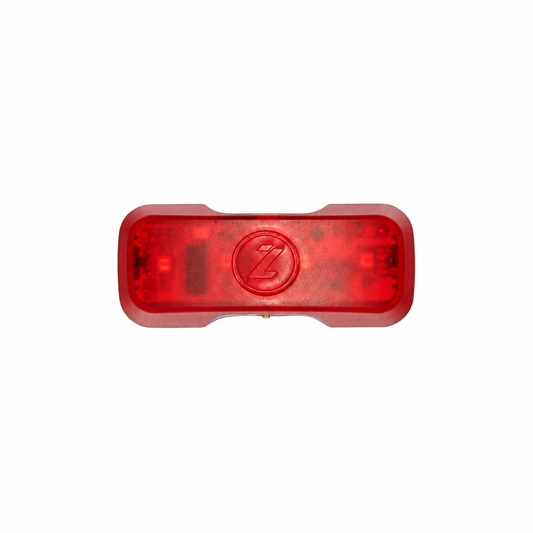 LAZER Universal LED Helm-Rückleuchte — Produktansicht auf weißem Hintergrund