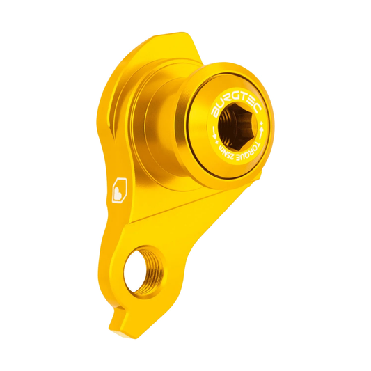 Schaltauge BURGTEC UDH Gold — Produktansicht auf weißem Hintergrund