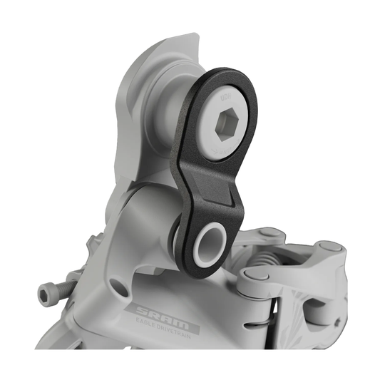 Verbindungsplatte SRAM OUTER PLATE HALF MOUNT, kompatibel mit S100 — Produktansicht auf weißem Hintergrund