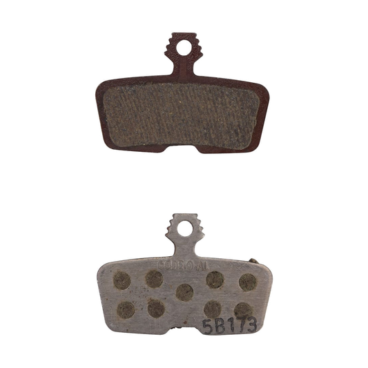 Metallische SRAM Bremsbeläge mit Stahlträgerplatte für CODE ab 2011/GUIDE RE/G2 RE/DB8 / MOTIVE — Hauptansicht