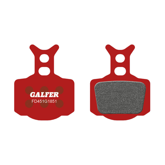 Halbmetallische Bremsbeläge GALFER ADVANCED Formula Cura / Mega / The One / R0 / R1 / RX / RR1 / T1 / C1 — Hauptansicht