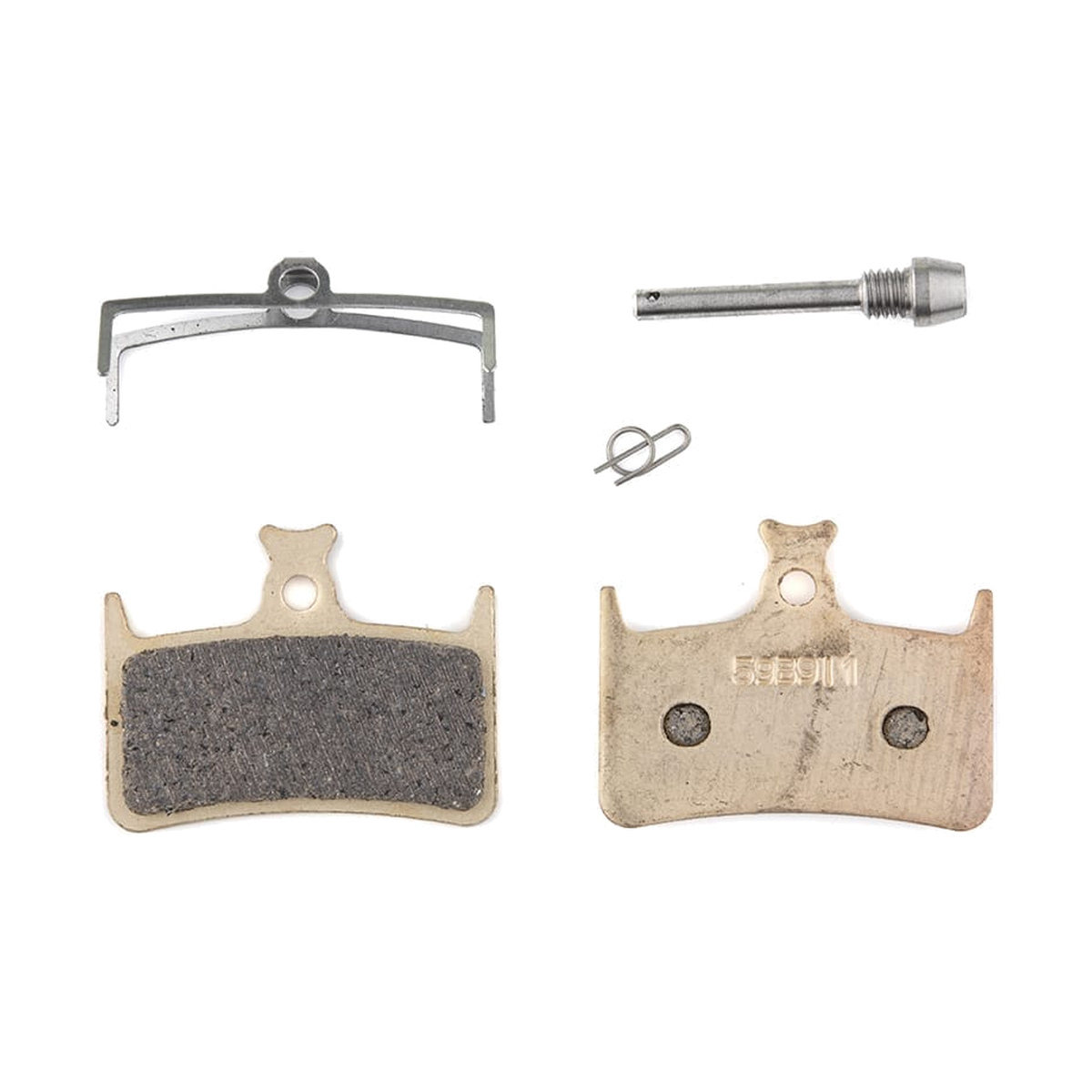 Metallische HOPE MONO M4/E4 2013/RX4+/RX4 SH Bremsbeläge — Hauptansicht