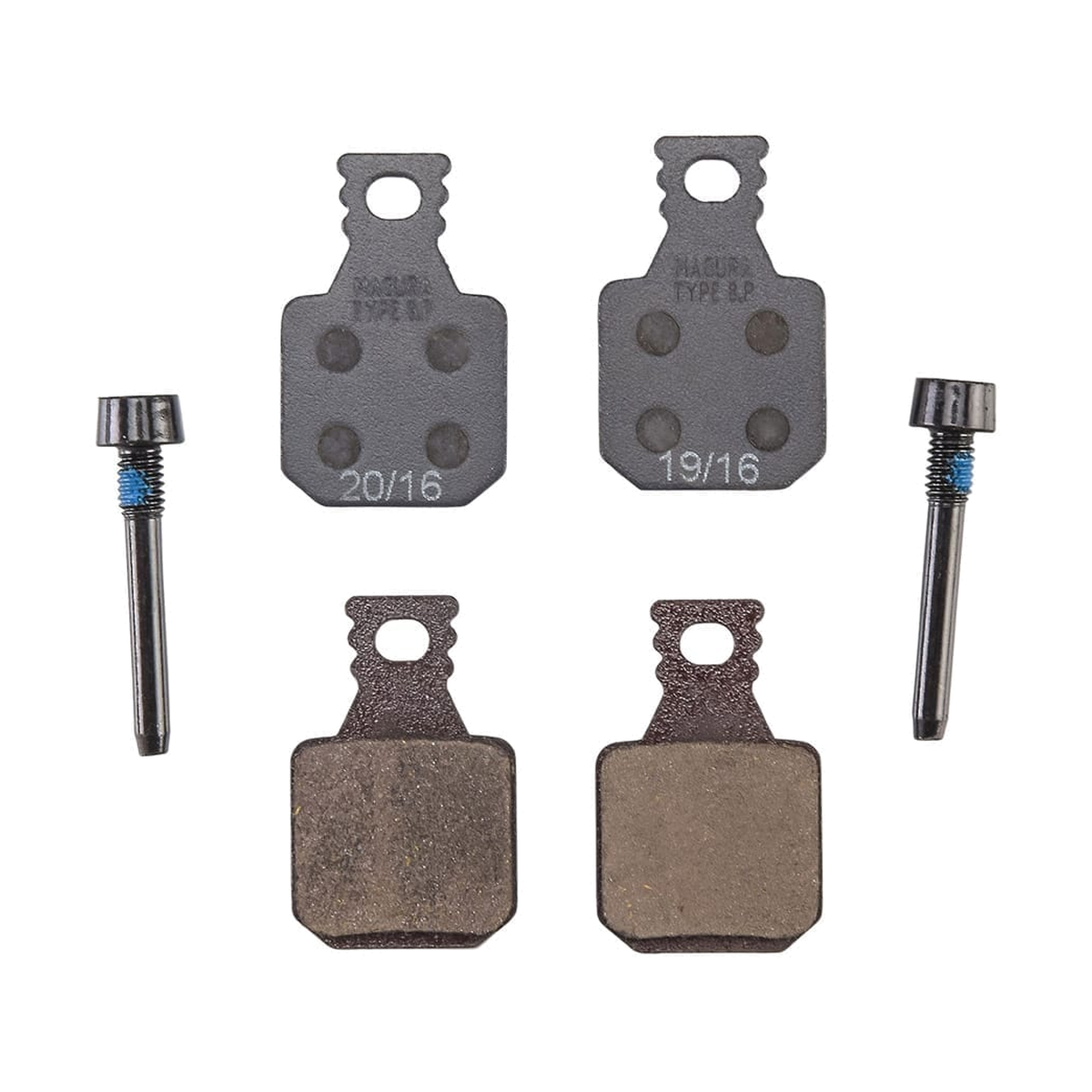 Organische MAGURA 8.P PERFORMANCE Bremsbeläge für MT mit 4 Kolben (MT5, MT7, MT Trail vorne) — Hauptansicht