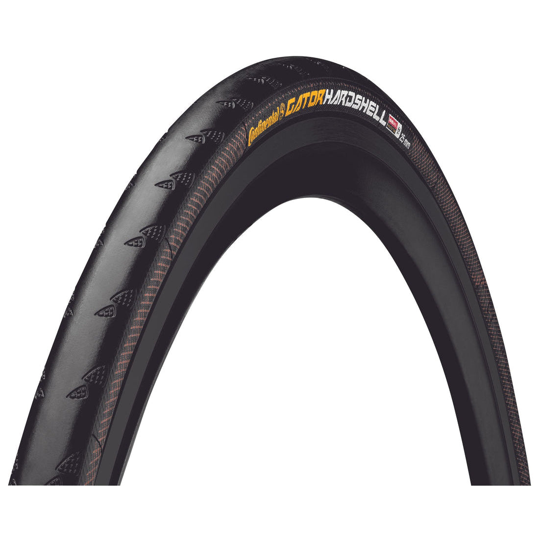CONTINENTAL GATOR HARDSHELL Reifen, 700c, für Schlauch, Schwarz