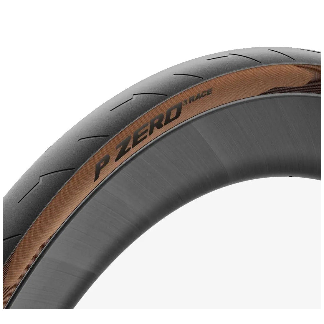 Reifen PIRELLI P ZERO RACE 700c für Schlauch Braun