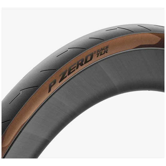 Reifen PIRELLI P ZERO RACE TLR 700c Tubeless Ready Braun