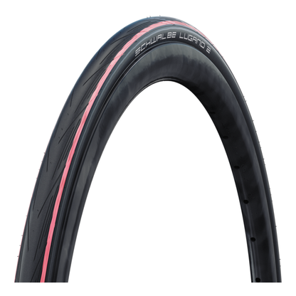 SCHWALBE LUGANO II 700c K-Guard TubeType Reifen Rot