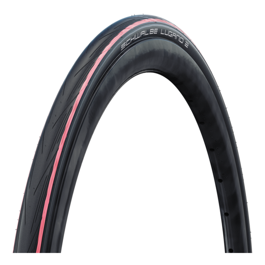 SCHWALBE LUGANO II 700c K-Guard TubeType Reifen Rot