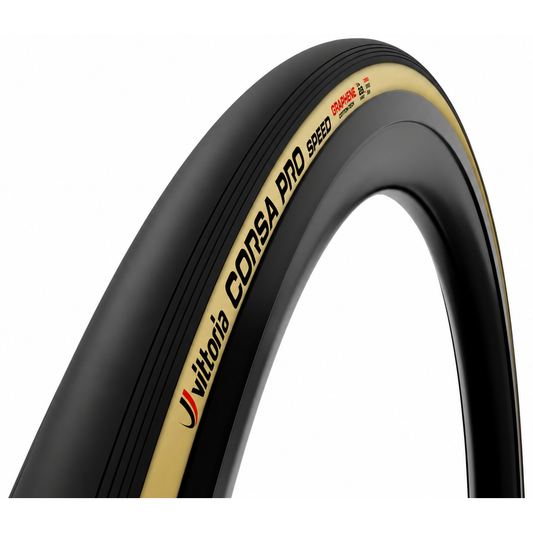 Reifen VITTORIA CORSA PRO SPEED WIDE Graphene G2.0 700c Tubeless Ready faltbar Beige