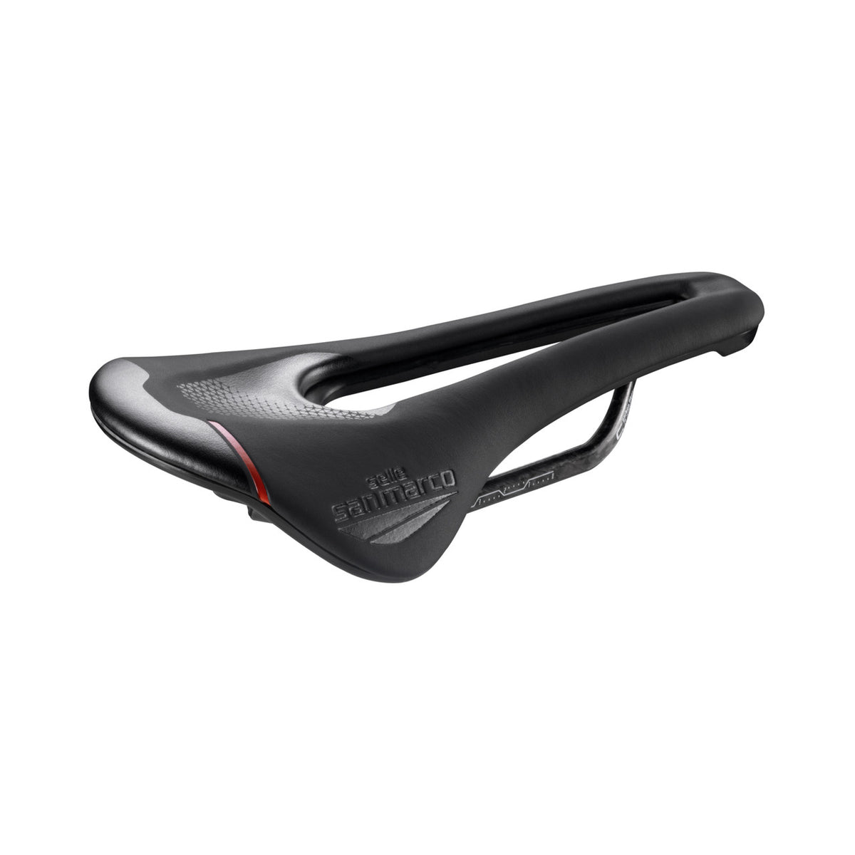 Selle SAN MARCO SHORTFIT 2.0 OPEN-FIT CARBON FX Narrow mit Carbonstreben — weitere Ansicht