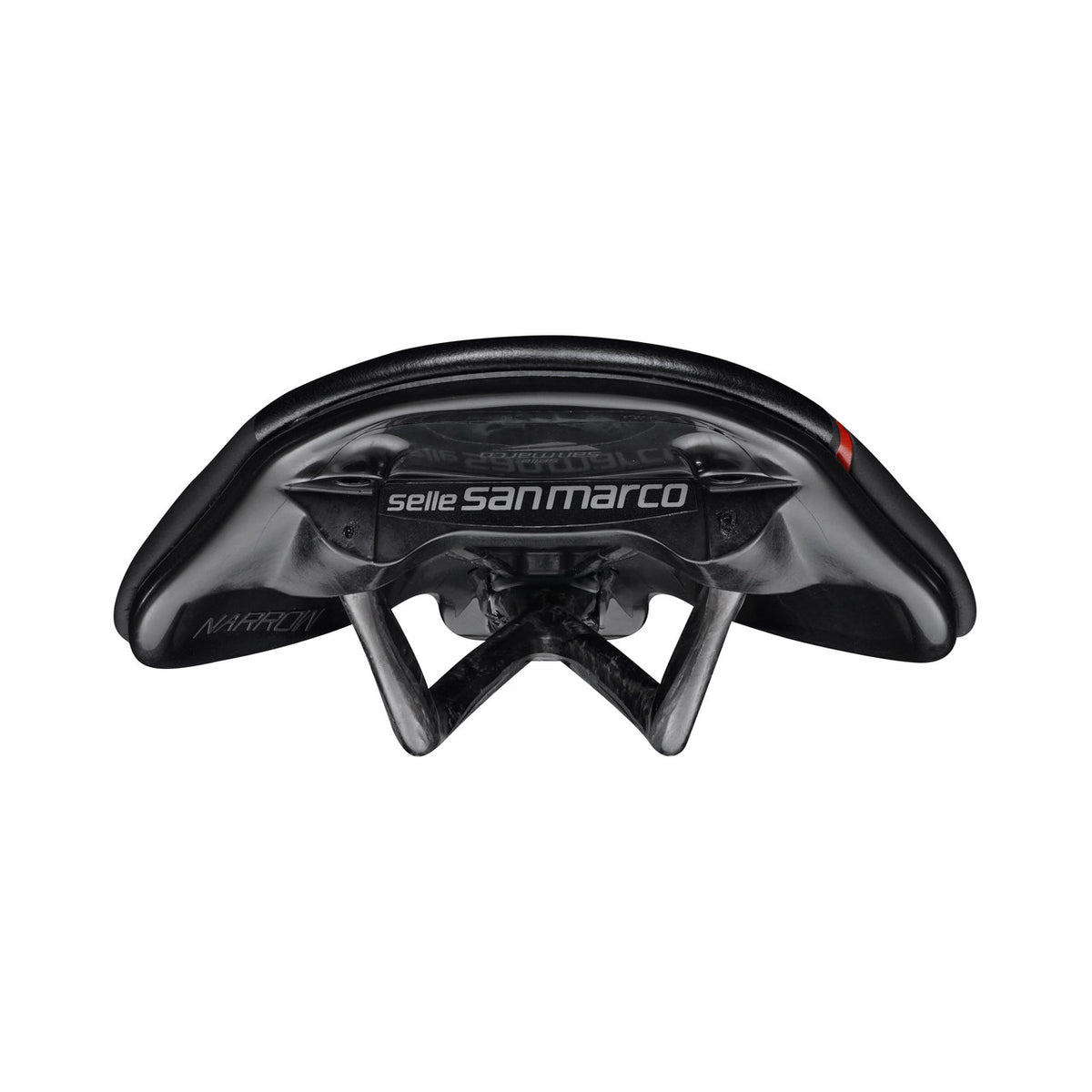 Selle SAN MARCO SHORTFIT 2.0 OPEN-FIT CARBON FX Narrow mit Carbonstreben — weitere Ansicht