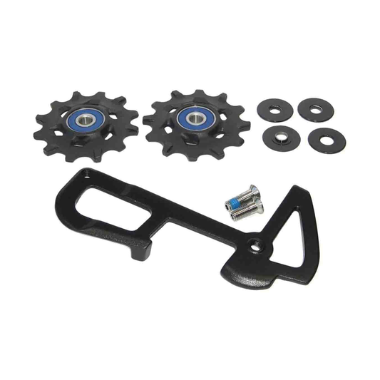 Innerer Schaltkäfig + Schaltröllchen für SRAM XX1 X-SYNC, 1x11-fach — Teil auf weißem Hintergrund