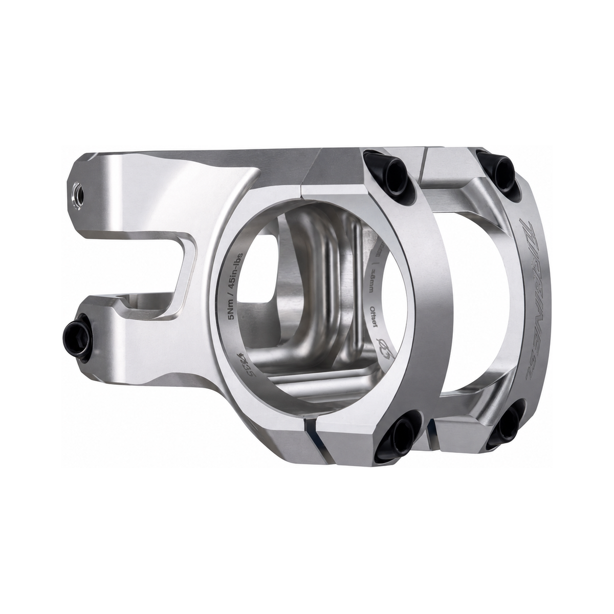 RACE FACE TURBINE SL 35 Vorbau Silber — Hauptansicht auf weißem Hintergrund