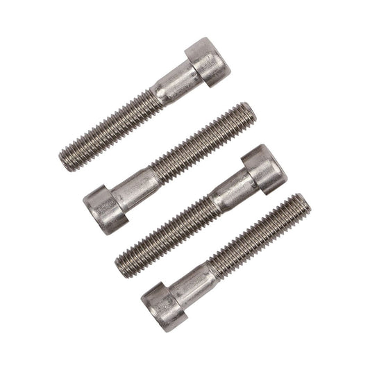 Set mit 4 Schrauben für den BURGTEC Direct-Mount-Vorbau M6x30 mm — Hauptansicht auf weißem Hintergrund