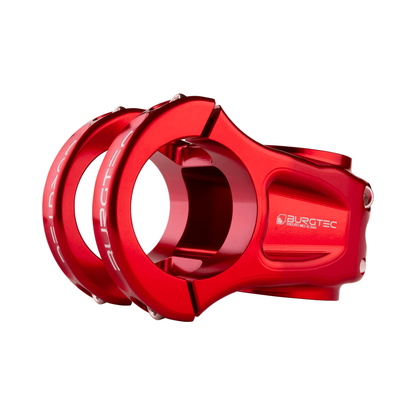 BURGTEC ENDURO MK3 Vorbau Rot — Hauptansicht auf weißem Hintergrund