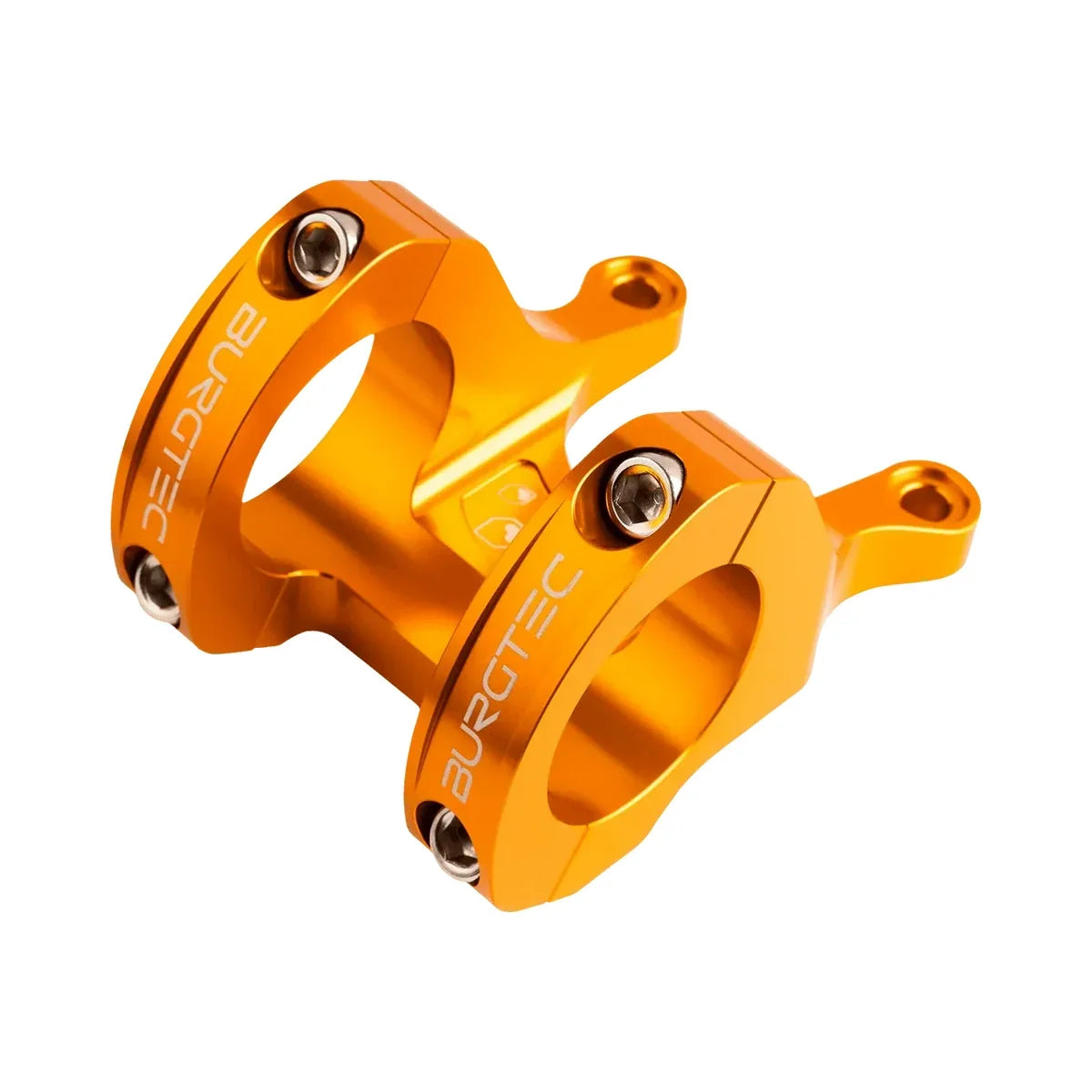 BURGTEC Direct-Mount-Vorbau MK3 Orange — Hauptansicht auf weißem Hintergrund