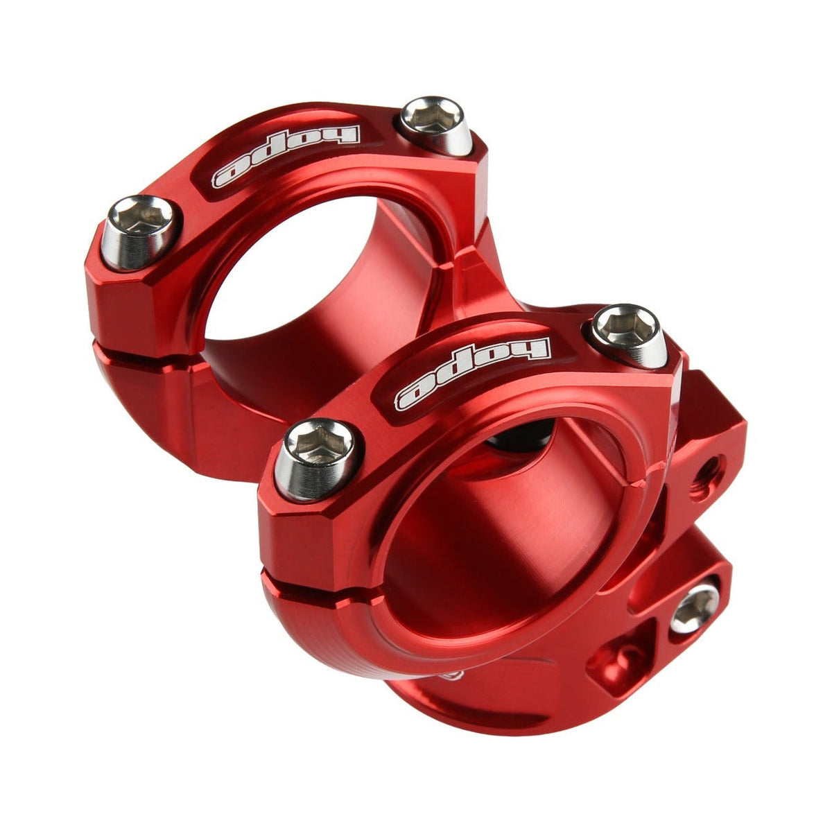 HOPE GRAVITY Vorbau 20 mm Rot — Hauptansicht auf weißem Hintergrund