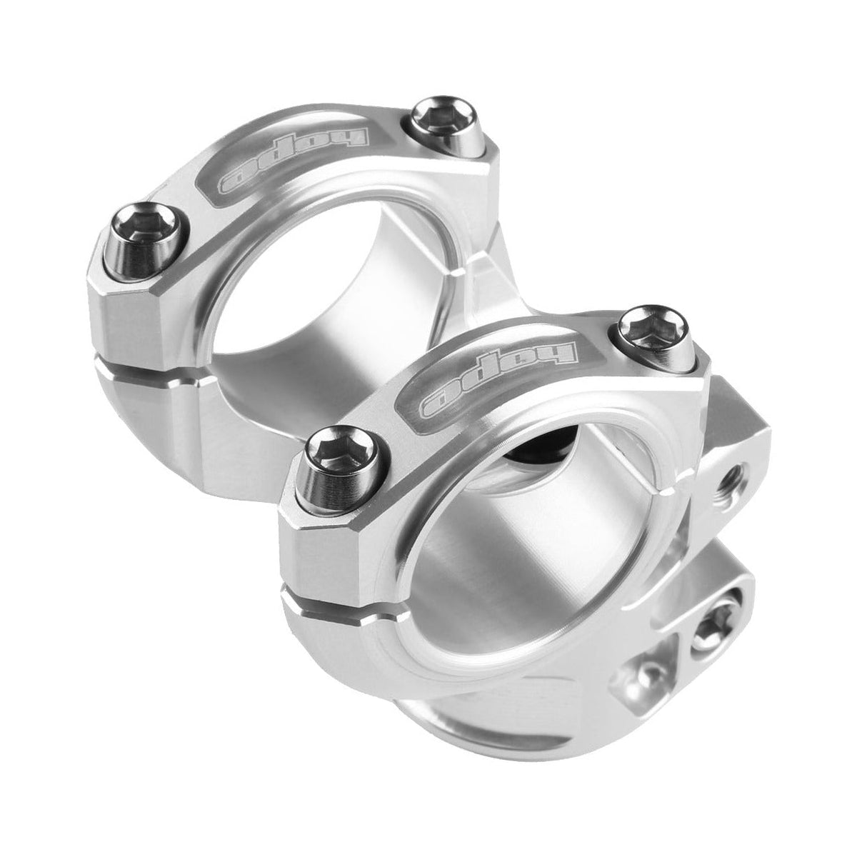 HOPE GRAVITY Vorbau 20 mm Silber — Hauptansicht auf weißem Hintergrund