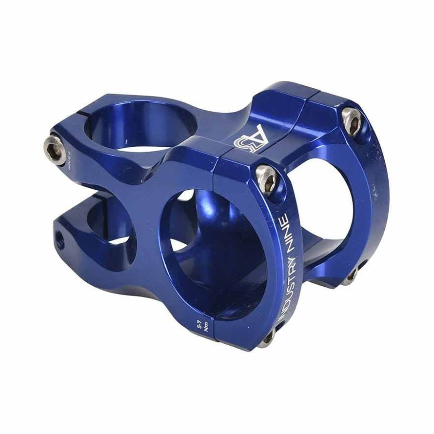 INDUSTRY NINE A35 Vorbau Blau — Hauptansicht auf weißem Hintergrund