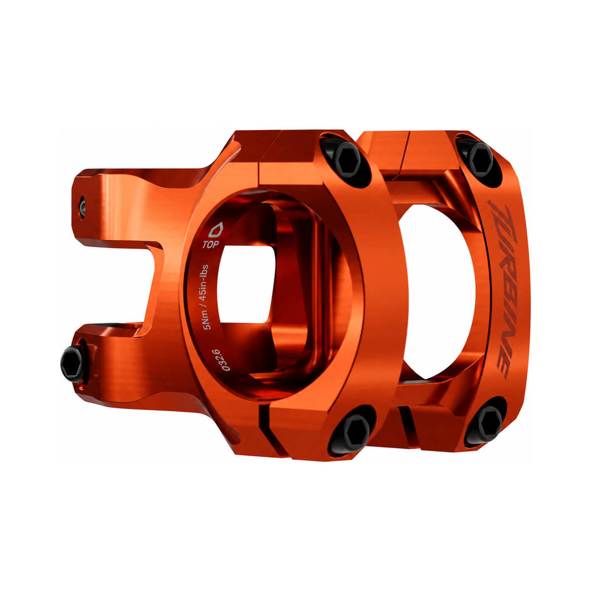 RACE FACE TURBINE 35 Vorbau Orange 2026 — Hauptansicht auf weißem Hintergrund